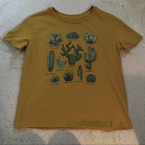 Mustard cacti 🌵 graphic tee